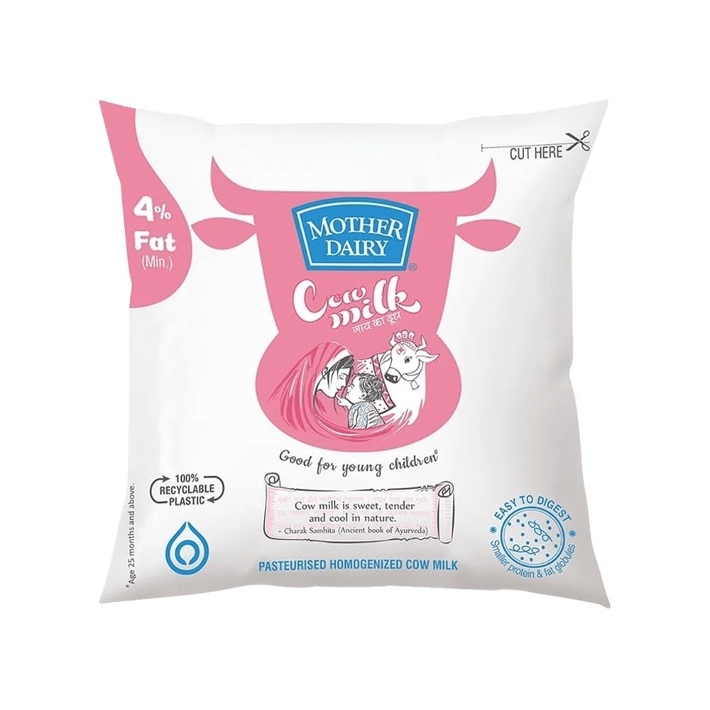Mother Dairy Cow Milk